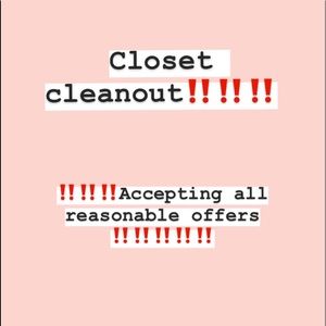 Accepting any reasonable offers!